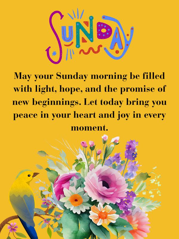 Thankful Sunday Blessings