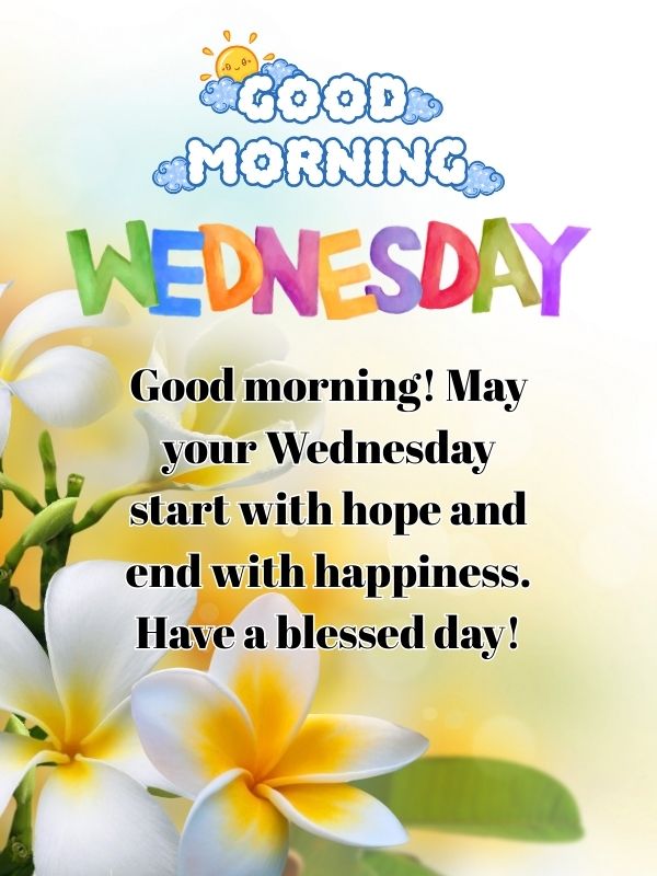 Wednesday Morning Blessings