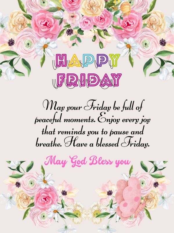 Friday blessings