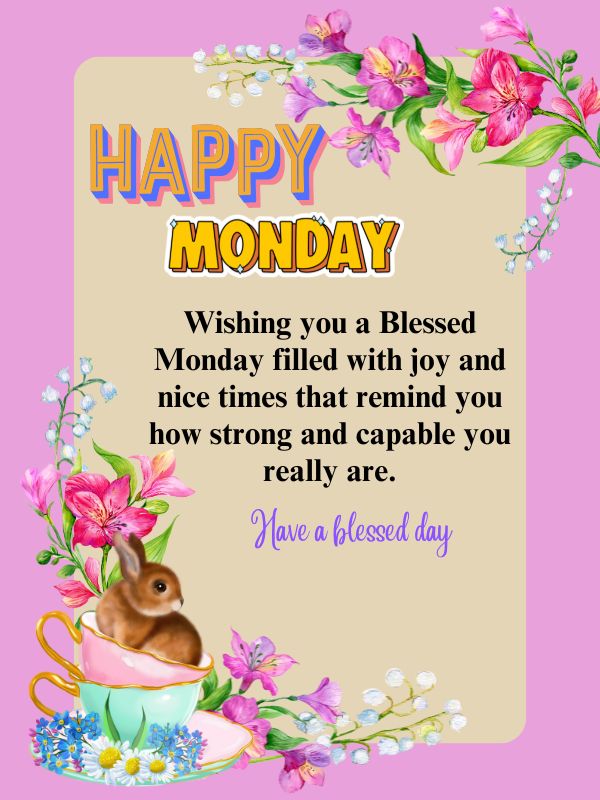 Blessed Monday