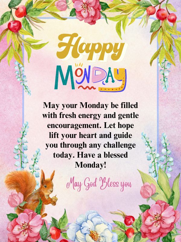 Happy Monday Blessings