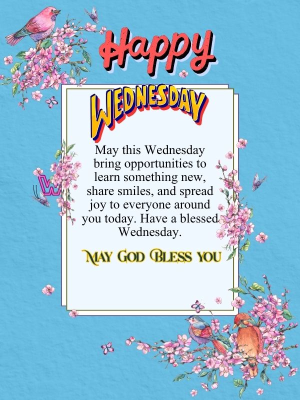 Happy Wednesday Blessings