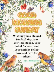 Sunday morning blessings images