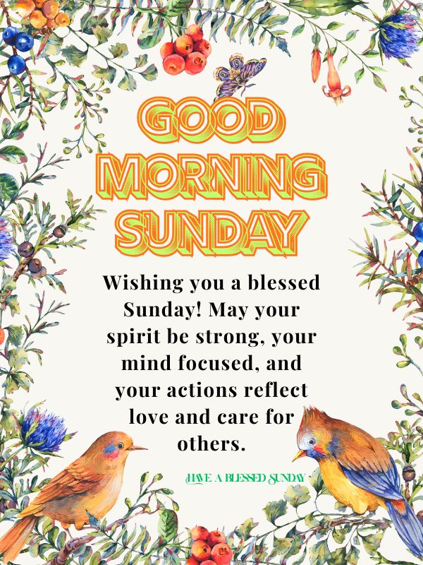 Sunday morning blessings images