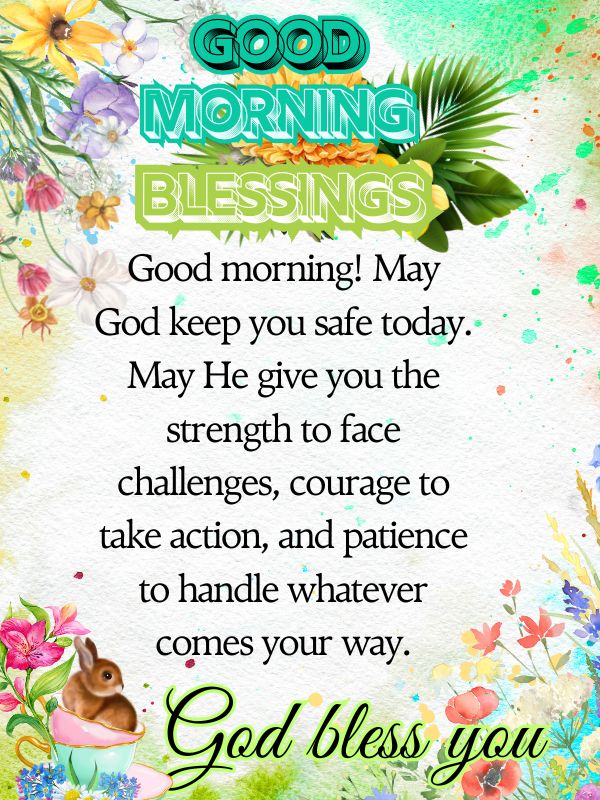 Good Morning Prayers. God bless you