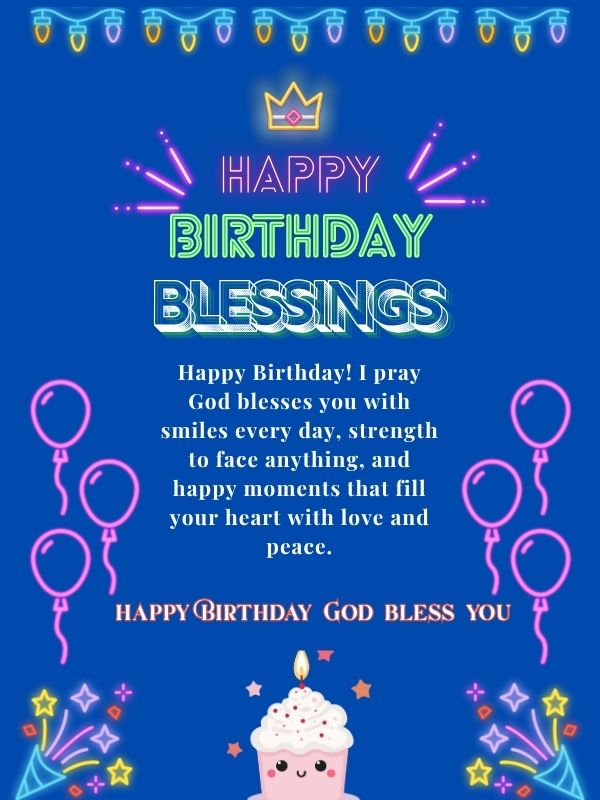 Happy birthday god bless you