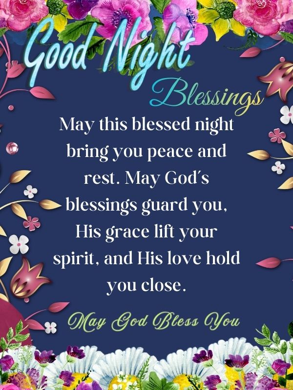 Blessed good night