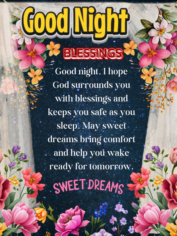 Good Night Blessings