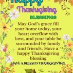 Happy thanksgiving blessings