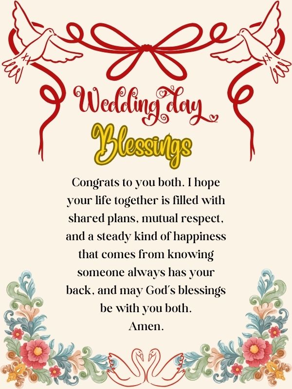 Wedding Blessings