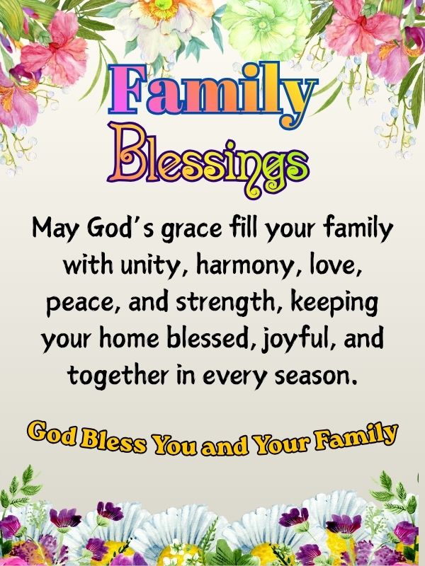 Family blessings