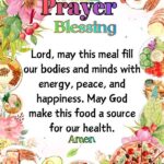 blessing and prayer for food