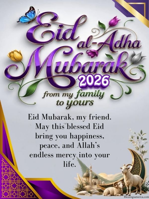 Eid Mubarak for Friends