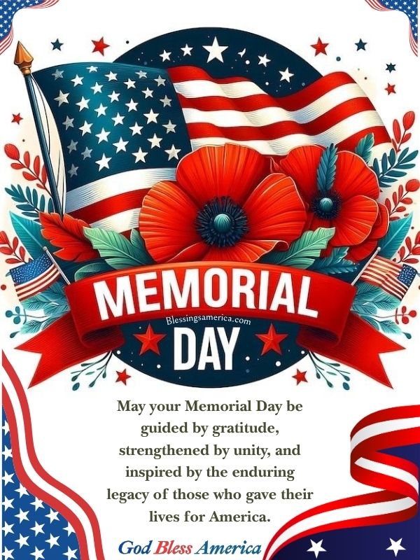 God bless America Memorial Day