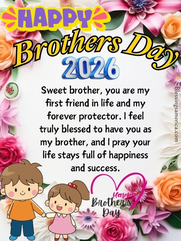 happy brother's day 2026