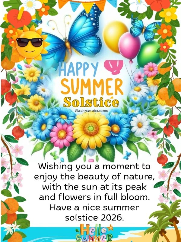Summer solstice 2026